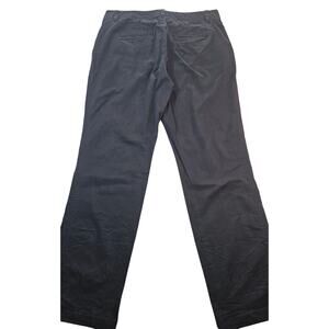 Gap 10 straight khaki black chino work casual career pants minimalist basic